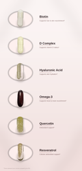 SPADRA Hair & Skin Nutrient Pack ingredients